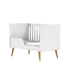 Berço/mini-cama Caring | Serpil - Branco/carvalho